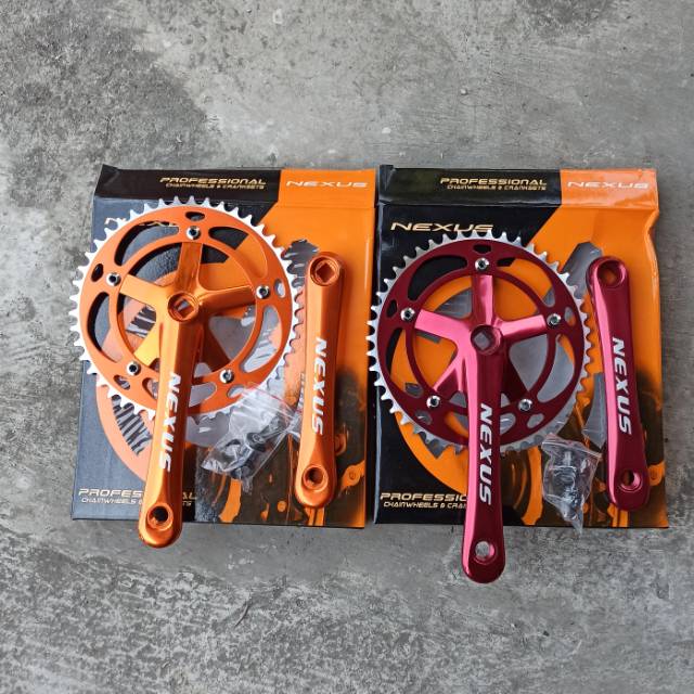 Crank nexus fixie single speed BCD 130 crank 46t