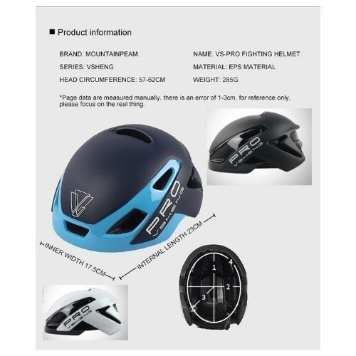 Helm Sepeda Sporty Fashionable Cycling Bike 2020 Vsheng  7RSE9SBK 111