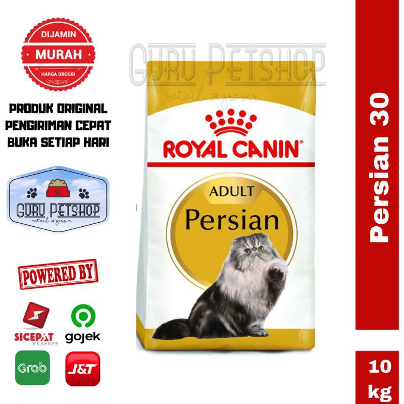 Royal Canin Persian 30 10kg / Royal Canin Persian Adult 10kg/ Makanan Kucing Persia Dewasa