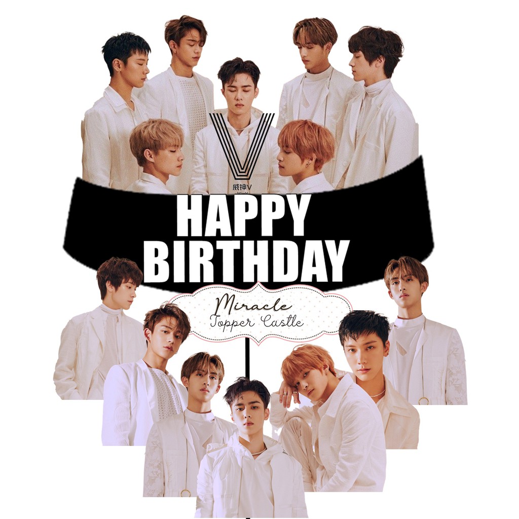 Jual KPOP NCT CAKE TOPPER Indonesia