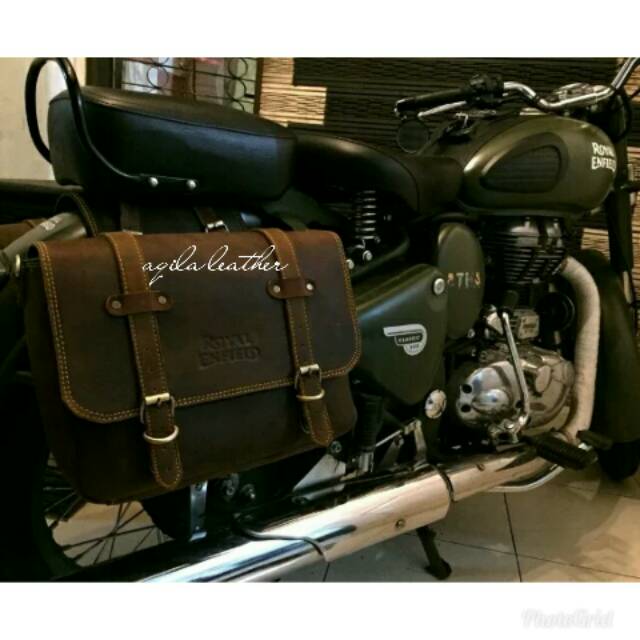 Side bag royal enfield atau tas kukit royal enfield