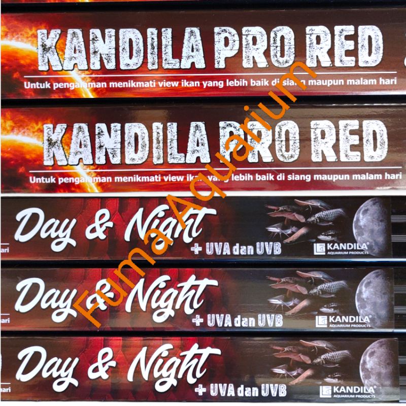 KANDILA PRO RED VIEW PLUS 800 Day &amp; Night + UV A dan UV B Lampu Led Tanning Plus Red View Arwana Dan Segala Jenis Ikan