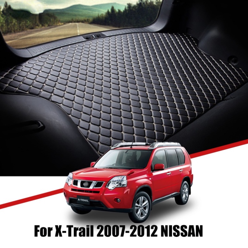 Matras Bagasi Mobil Bahan Kulit Untuk Nissan X Trail T31 X-Trail Xtrail 2007-2012