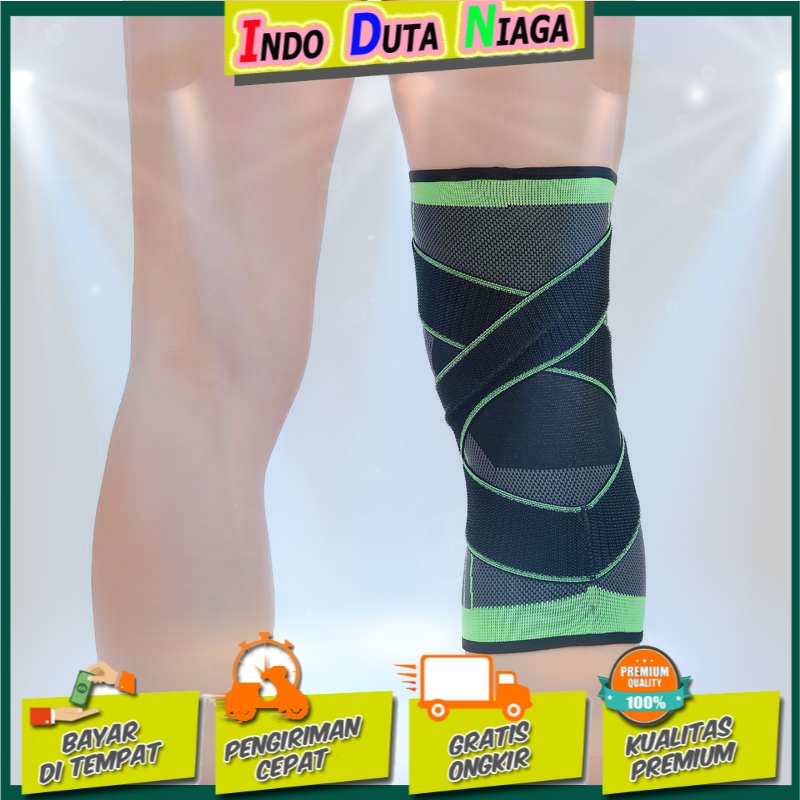 Pelindung Lutut Knee Support Compression Sport Fitness