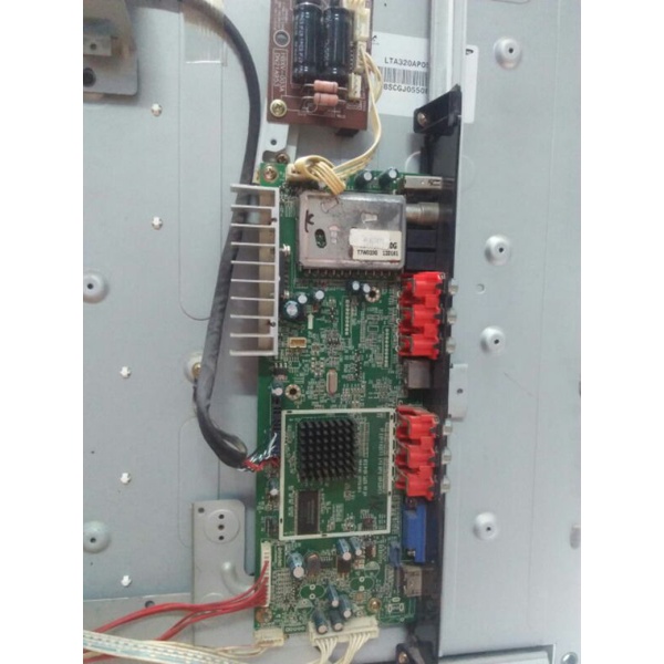 MB mainboard tv LCD Polytron PLM 32M25 32 inch - motherboard PLM32M25 multimedia mesin lcd Polytron 