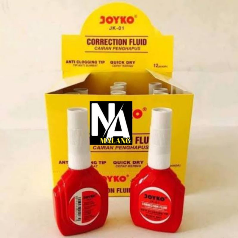 

Joyko Vorrection Fluid Cairan Penghapus/TipeX