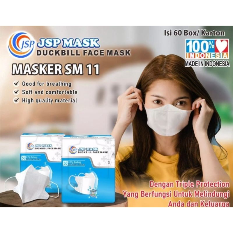 Masker Duckbill JSP mask izin KEMENKES | Masker Kf94 JSP mask izin KEMENKES