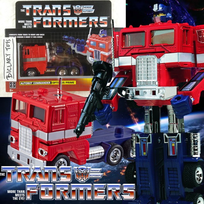 Transformers Optimus Prime G1 Autobot Commander Convoy ORI HASBRO