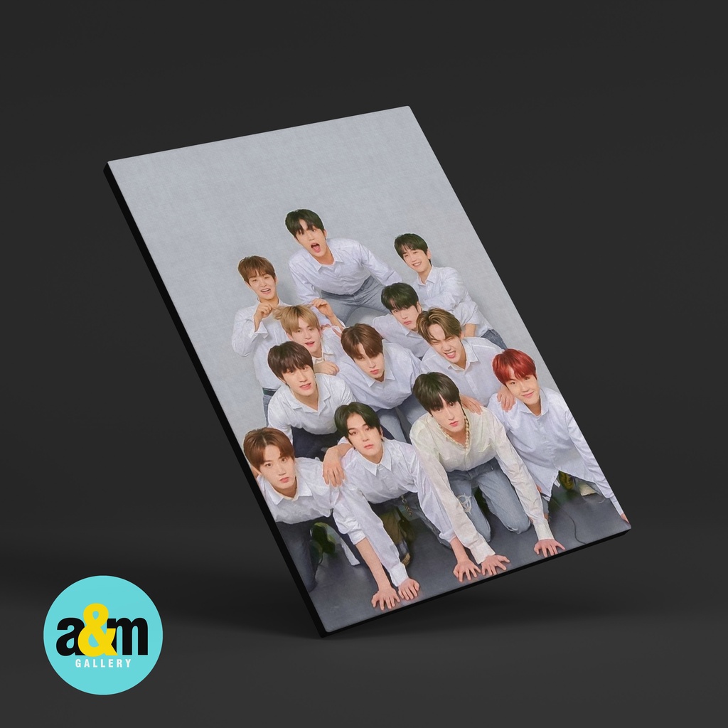 Poster Kayu TREASURE Hiasan Dinding Kamar K-POP I Pajangan Dinding Kamar K-POP Wall Decor Kamar - A&amp;M