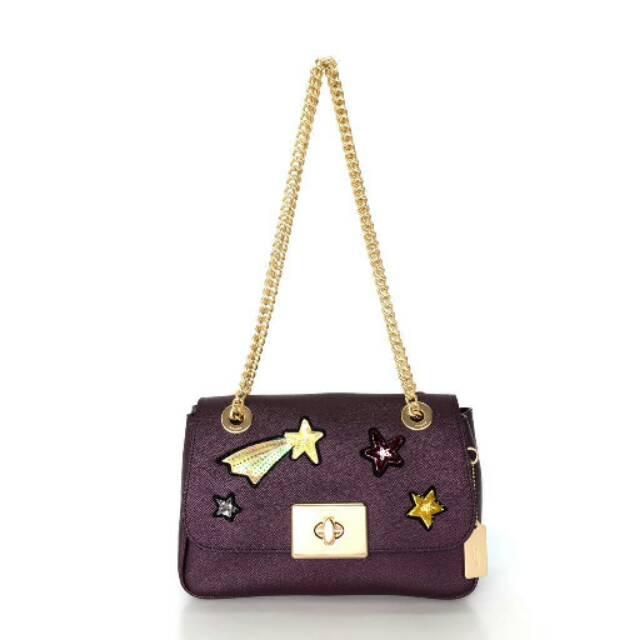 Coach CASSIDY CROSSBODY WITH STAR EMBELLISHMENTS tas selempang slingbag crossbody tas Ori original