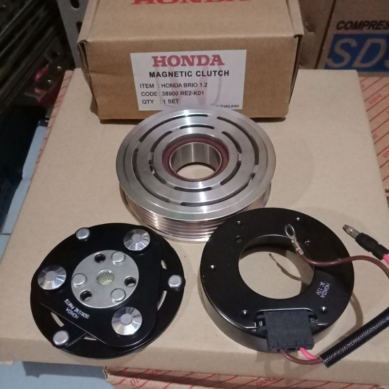 magnet clutch honda brio