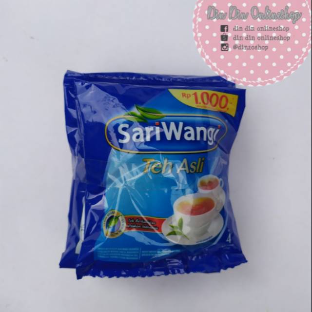 

Sariwangi Teh Hitam banded isi 6 sachet