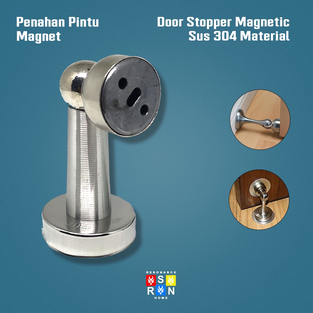 Door Stop Magnet / Penahan Pintu Stainless Resonance Home