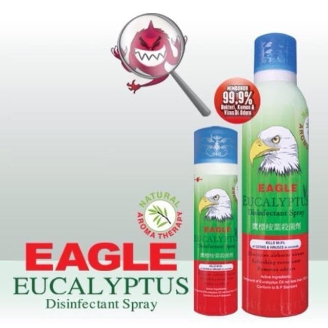 Cap Lang Eagle Eucalyptus Disinfectant Spray 280 Ml