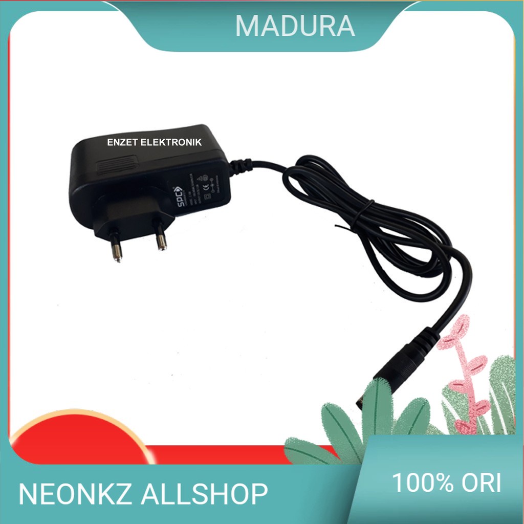 Adaptor 12V/1A Receiver Parabola K-Vision, Getmecom Azplay, Skybox A1, Topas TV dan Orange TV
