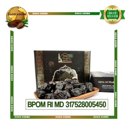 

KURMA AJWA MADINAH SUPER 1kg