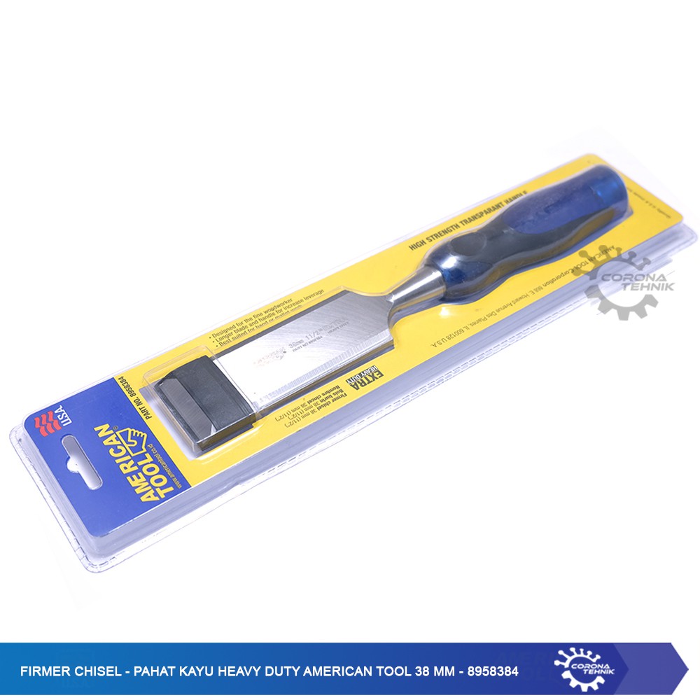 Firmer Chisel - Pahat Kayu Heavy Duty American Tool 38 mm - 8958384