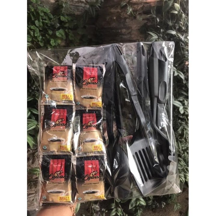 

PAKET SPATULA ISI 6PCS FREE KOPI LUWAK MURNI 7GR SEBANYAK 20PCS