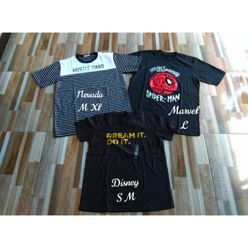 Kaos Dewasa Original Brands Nevada X Marvel