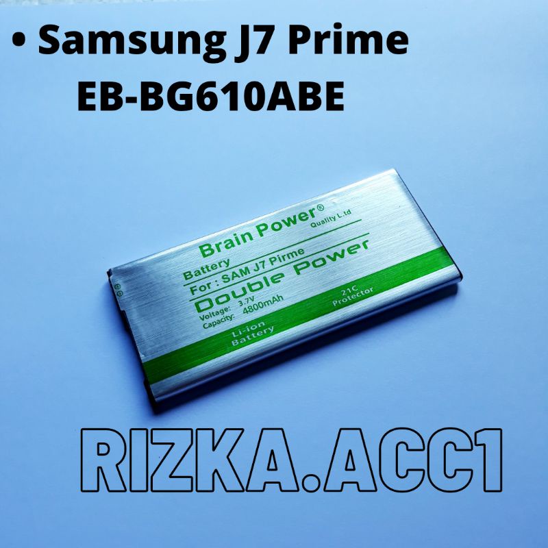 Baterai Batre Samsung J7 Prime / G610 J7Prime Double Power Battery Hp