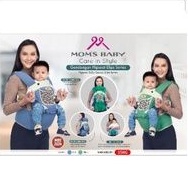 MOMS BABY GENDONGAN DEPAN BAYI / HIPSEAT ELIPS SERIES MBG 2024 BONUS MASKER