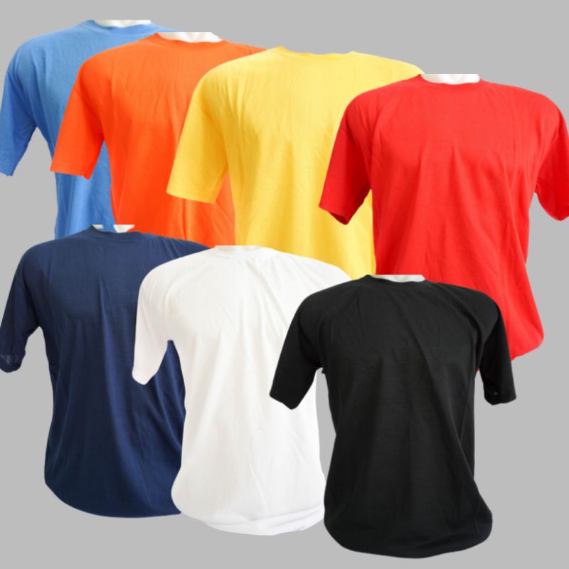 Kaos polos Dewasa kaos promosi kaos hadiah partai