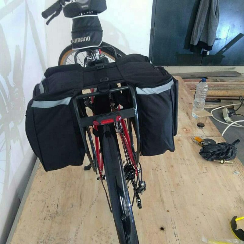 Tas sepeda gunung tas sepeda mtb tas sepeda belakang tas touring sepeda Tas pannier sepeda touring