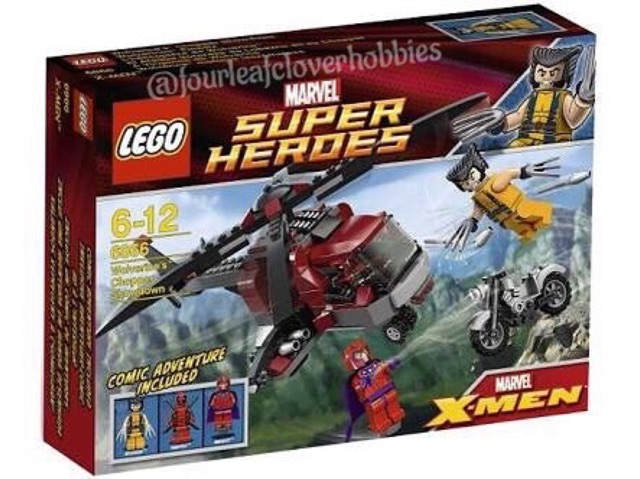 Lego 6866 - Wolverine’s Chopper Showdown