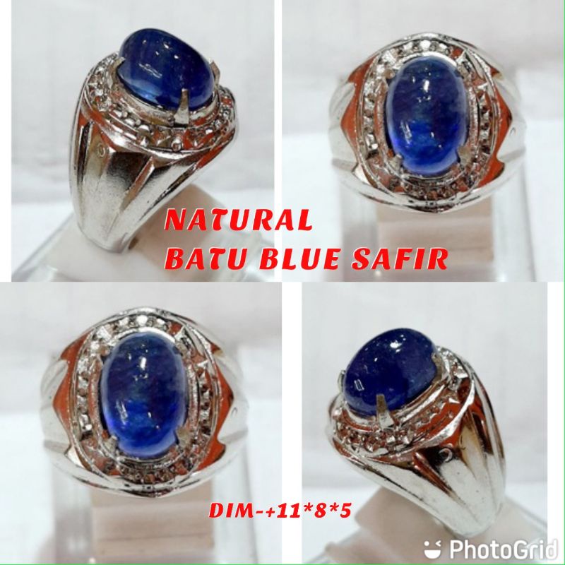 BATU PERMATA BLUE SAFIR CRISTAL