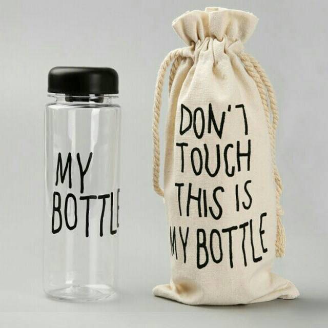 

MY Bottle ( Bottle + Pouch ) Infused Water Botol Minum Travel Korea ART