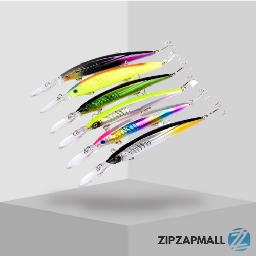 Kail Pancing Model Ikan / Umpan Pancing Mancing Tiruan Buatan Palsu Casting Laut Sungai Ikan Mas Lel