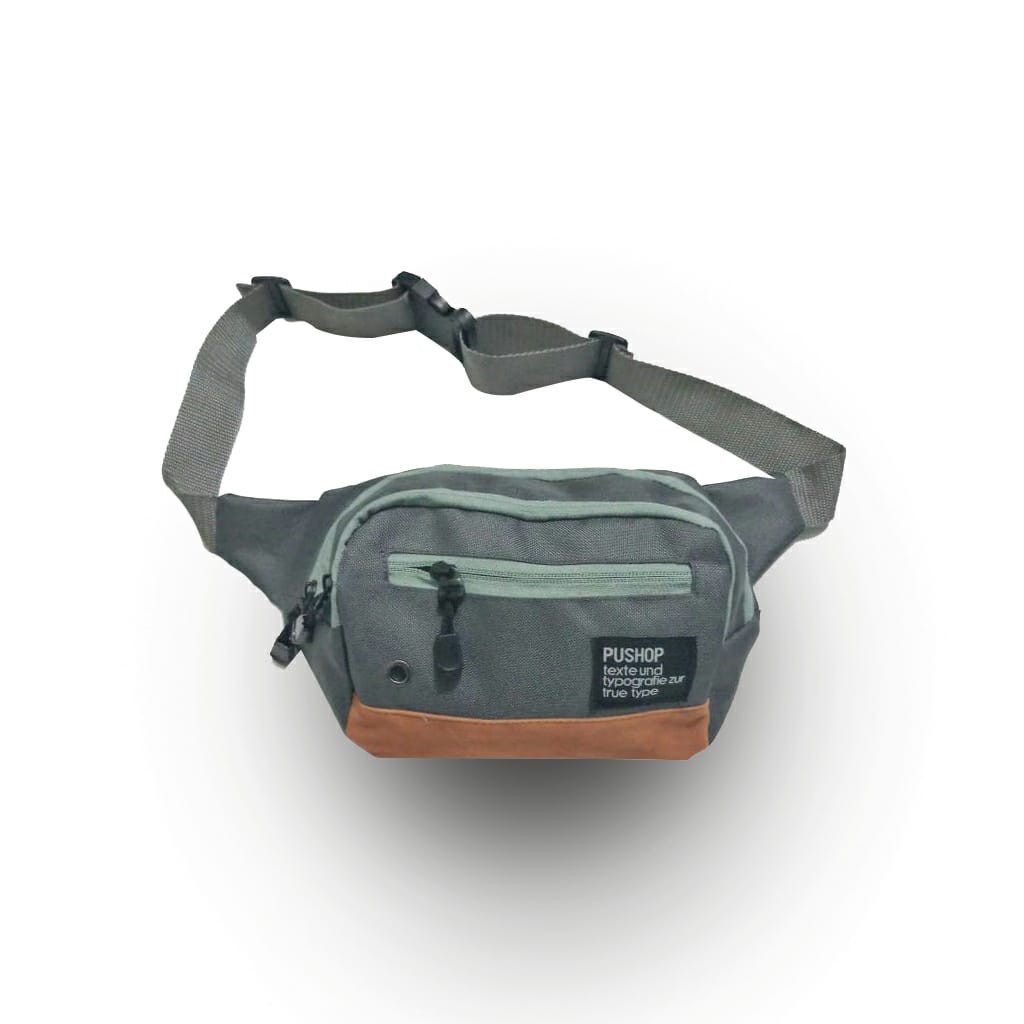 Waistbag Pushop Pria Mini Keren & Elegan (D-WB003)