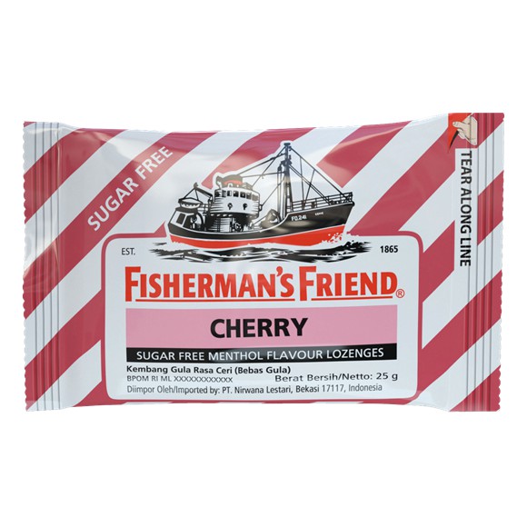 

FISHERMANS FRIEND SUGAR FREE CHERRY 25GR