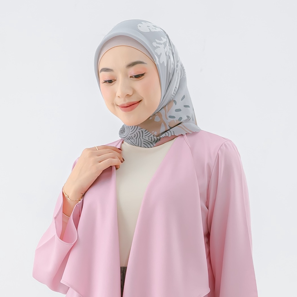 Maula Hijab - Jilbab Segi Empat Motif Potton Premium Quality Motif 3-4