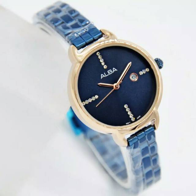 JAM TANGAN WANITA ALBA TANGGAL AKTIF
