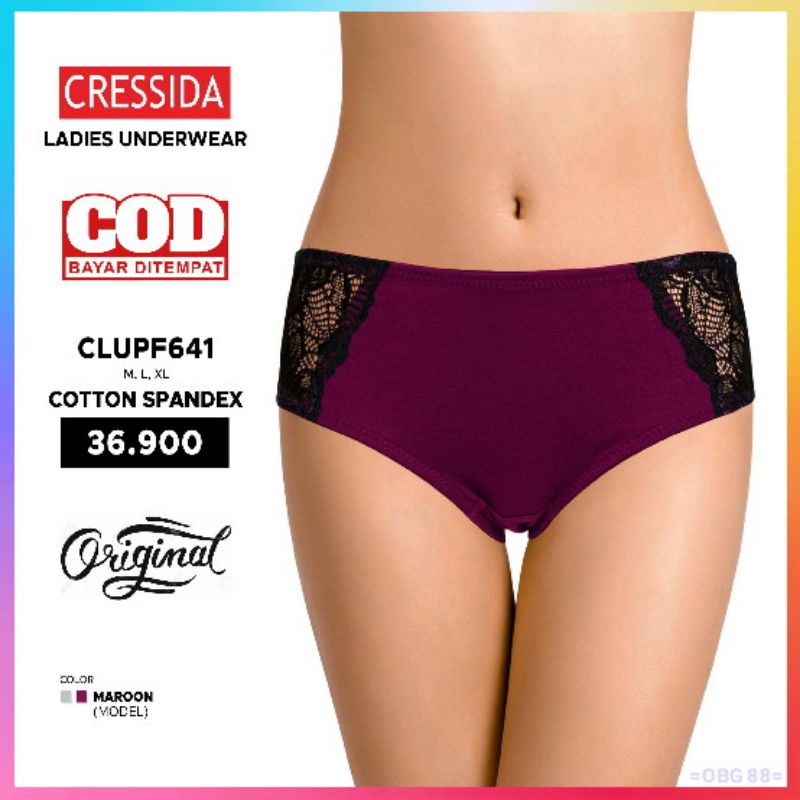 Cressida original Underwear wanita Cresida Celana dalam wanita Cressida CLUPF641