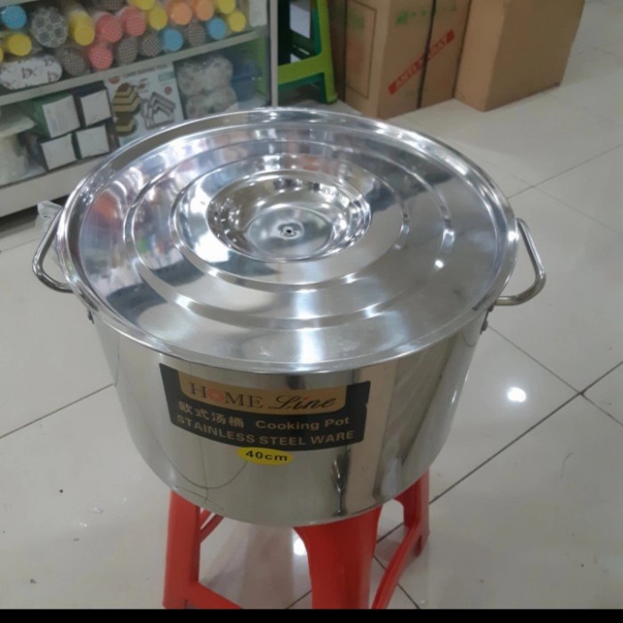 panci stainless 304 panci soup 45cm