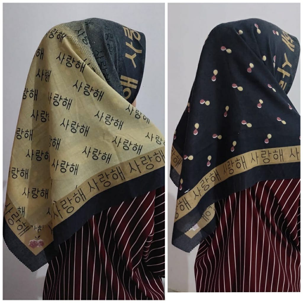 HIJAB KORAN ARAB /HIJAB VOAL MOTIF KOREA /HIJAB VIRAL KORAN ARAB-KOREA 02