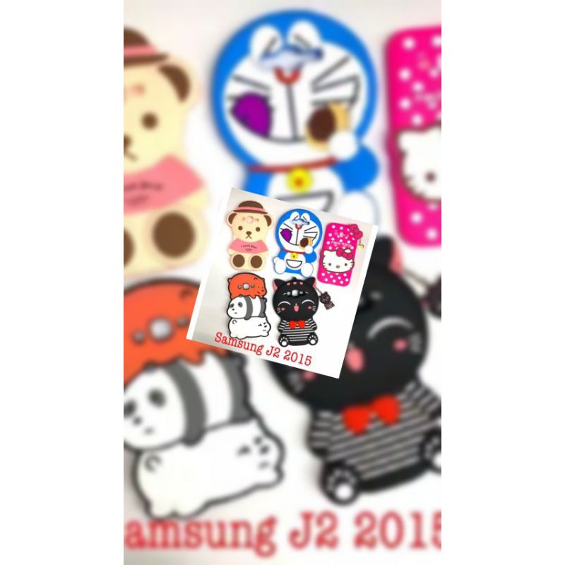 Case Karakter 3D Samsung J2 2015 Silikon Soft Case