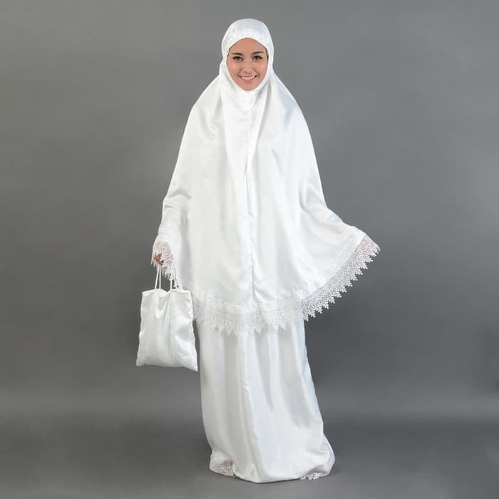 Mukenah Telekung Dolby Peralatan Sholat Wanita dewasa Muslimah