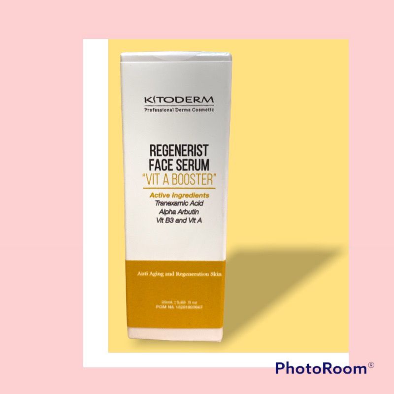 kitoderm regenerist face serum VIT A booster