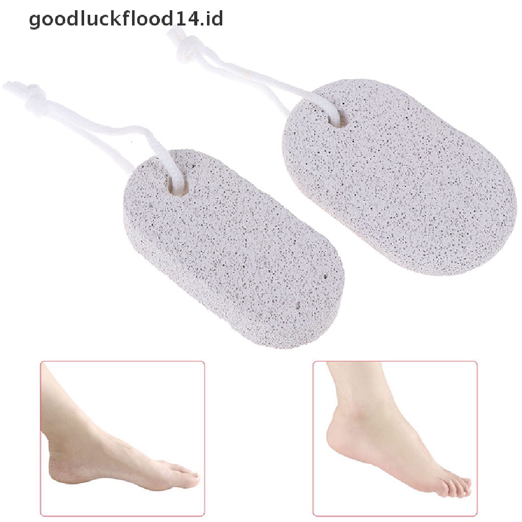 [OOID] Foot stone brush Natural Pumice Stone Foot File Scruber Hard Skin Pedicure Brush ID