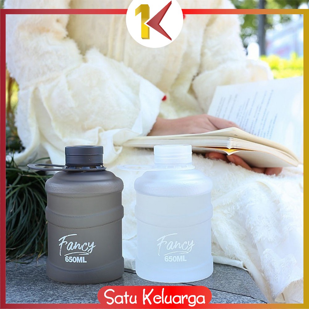 SK-C307 Botol Minum Bentuk Galon 650ml / Galon Mini Anak / Botol Air Minum Plastik Unik BPA FREE / Kids Water Bottle-8