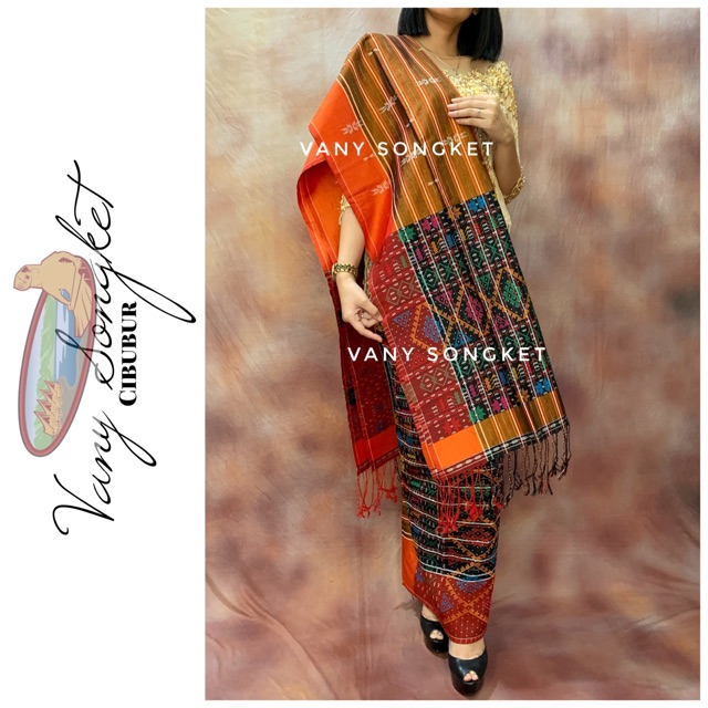 SEMI SUTERA SADUM ANGKOLA ASLI BATAK TENUN VANY SONGKET