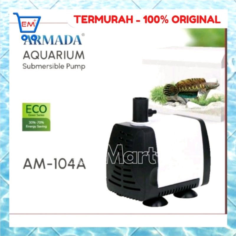 Pompa Armada AM 104A Pompa Akuarium Power Head Celup LOW WATT PROMO !!!