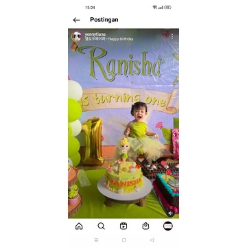 GAUN ANAK TINKERBELL DAN SAYAP TINKERBELL (COCOK BUAT ULANG TAHUN/PARTY/HADIAH)