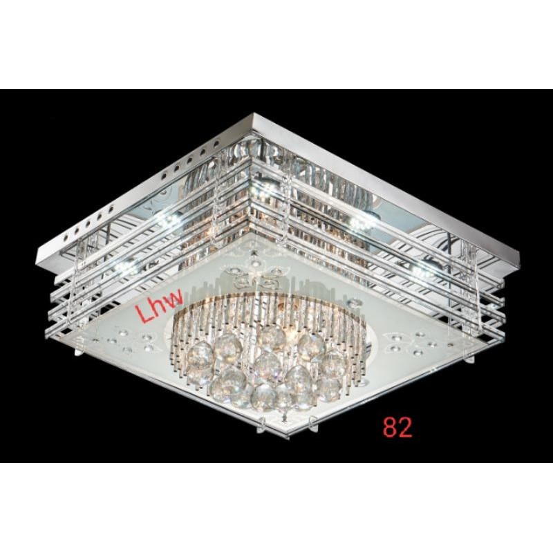 Lampu hias plafon led remote dekorasi ruang tamu, keluarga