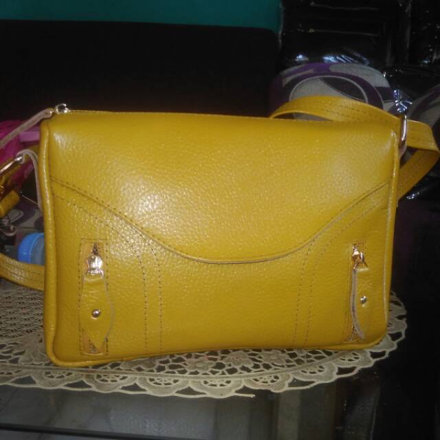 Tas wanita kulit asli garut bams s10