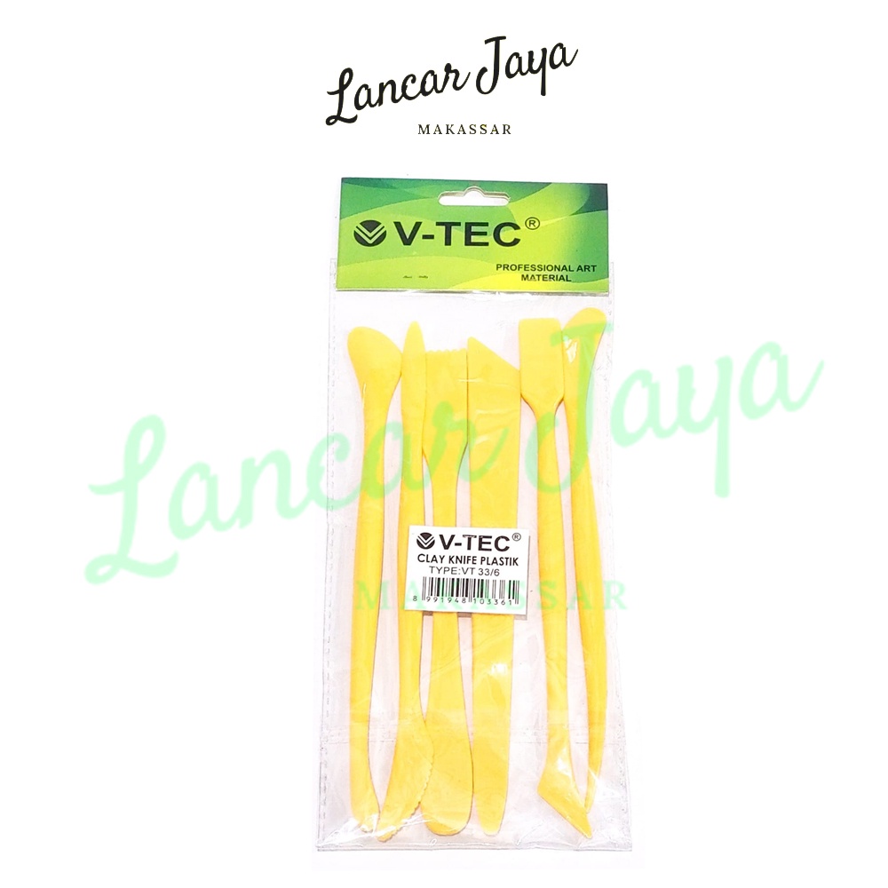 

V-TEC Clay Knife Plastik VTEC Type VT 33/6