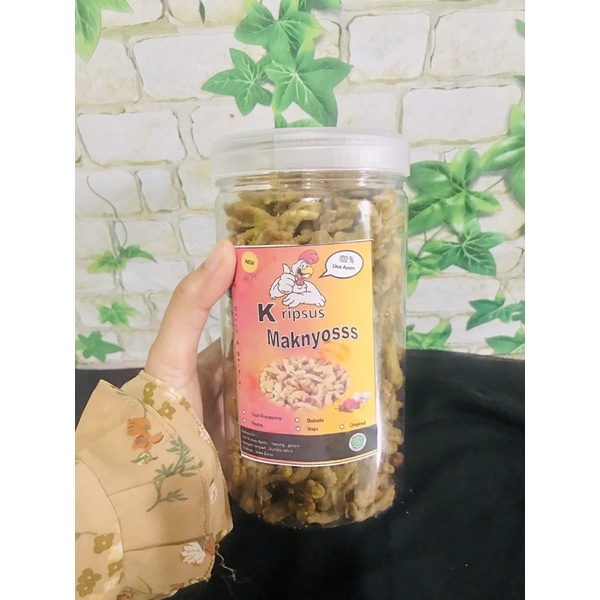 

keripik usus ayam kripsus renyah usus goreng